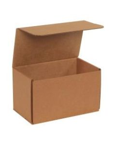 Office Depot Brand Corrugated Mailers, 6inH x 6inW x 10inD, Kraft, Pack Of 50 Mailers