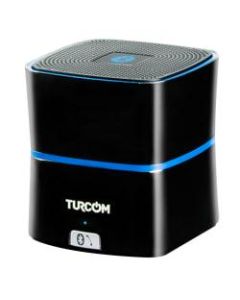 Turcom Portable Wireless Speaker With Enhanced Bass, Black, TS-450