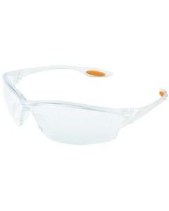 Crews LAW Protective Duramass Anti-Fog Eyewear, Clear Frame, Clear Lens, Pack Of 12