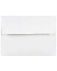 JAM Paper Booklet Envelopes, A2, Gummed Seal, White, Pack Of 100 Envelopes