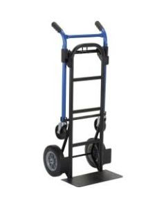 Harper Quick Change 4-in-1 Hand Truck - 900 lb Capacity - x 20.5in Width x 19in Depth x 48in Height - Steel Frame - Black - 1 Each