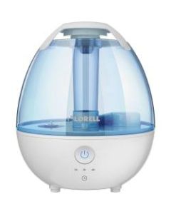 Lorell 1.8L Cool Mist Humidifier - 1.90 quart Tank - 430 Sq. ft. - Blue, White