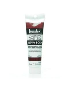 Liquitex Heavy Body Professional Artist Acrylic Colors, 2 Oz, Quinacridone Burnt Orange, Pack Of 2