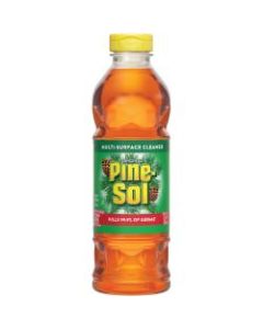 Pine-Sol All Purpose Multi-Surface Cleaner - 24 fl oz (0.8 quart) - Original Scent - 12 / Carton - Amber