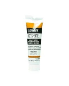 Liquitex Heavy Body Professional Artist Acrylic Colors, 2 Oz, Transparent Raw Sienna, Pack Of 2