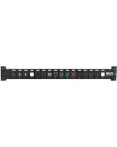 Tripp Lite 16-Port Unshielded Blank Keystone/Multimedia Patch Panel