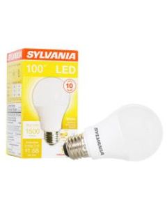Sylvania A19 1500 Lumens LED Bulbs, 14 Watt, 3000 Kelvin, Pack Of 6 Bulbs