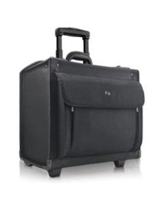 Solo Classic Rolling Catalog Case For 17.3in Laptops, Black