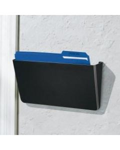 Brenton Studio Single Wall Pocket, Letter Size, Black
