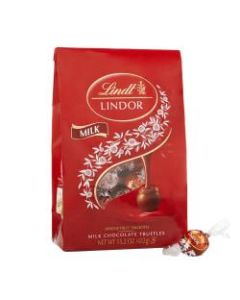 Lindor Chocolate Truffles, Milk Chocolate, 15.2 Oz Box