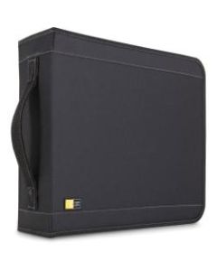 Case Logic 224 Capacity CD Wallet - Wallet - Nylon - Black - 224 CD/DVD