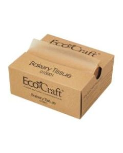 EcoCraft Interfolded Soy Wax Deli Sheets, 6in x 10 3/4in, 1000 Per Box, Carton Of 10 Boxes
