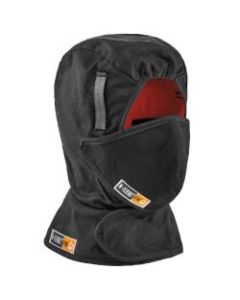 Ergodyne N-Ferno 6876 FR 2-Layer Winter Hard Hat Liner With FR Mouthpiece Kit, One Size, Black