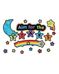 Carson-Dellosa Celebrate Learning Aim For The Stars Mini Bulletin Board Set