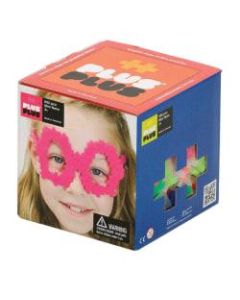 Plus-Plus 600-Piece Open Play Set, Neon