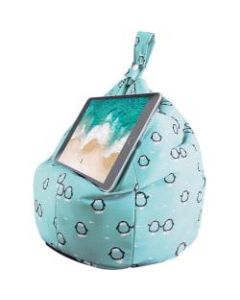 Planet Buddies Pepper the Penguin Tablet Cushion Stand - Up to 12.9in Screen Support - Polyester - Blue