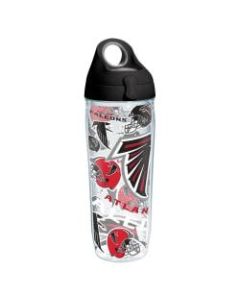 Tervis NFL All-Over Water Bottle With Lid, 24 Oz, Atlanta Falcons