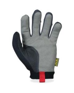 Mechanix Wear 2-way Stretch Utility Gloves - 9 Size Number - Medium Size - Spandex, Lycra, Leather Palm, Leather Thumb, Leather Index Finger - Black - Stretchable, Air Vent, Reinforced Palm Pad, Snag Resistant, Hook & Loop - 1 / Pair