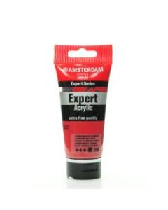 Amsterdam Expert Acrylic Paint Tubes, 75 mL, Cadmium Red Deep, Pack Of 2