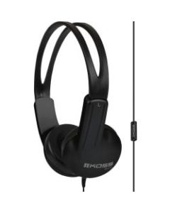 Koss ED1TCi Headsets - Stereo - Mini-phone (3.5mm) - Wired - 32 Ohm - 60 Hz - 20 kHz - Over-the-head - Binaural - Supra-aural - 4 ft Cable