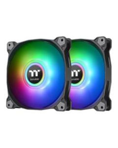 Thermaltake Pure Duo 14 ARGB Sync - Radiator fan - 140 mm - black (pack of 2)