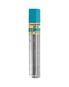 Pentel Super Hi-Polymer Leads - 0.7 mmMedium Point - 4H - Black - 1 / Tube