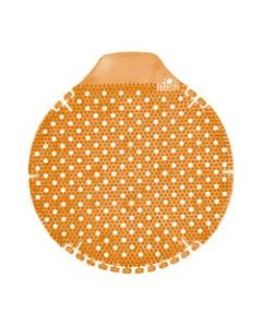 Fresh Products Tidal Wave Urinal Screens, 8in, Mango, Orange, Pack Of 36 Urinal Screens