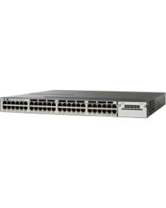 Cisco Catalyst 3750-X Ethernet Switch - 48 Ports - Gigabit Ethernet - 10/100/1000Base-T - 2 Layer Supported - Power Supply - Twisted Pair - PoE Ports - 90 Day Limited Warranty