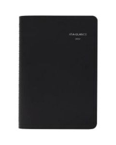 AT-A-GLANCE QuickNotes Daily/Monthly Planner, 5in x 8in, Black, January To December 2022, 760405