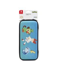 Hori Pokemon Sword & Shield Tough Pouch For Nintendo Switch Lite, Blue/Red