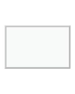 U Brands Magnetic Dry-Erase Whiteboard, 24in x 36in, Aluminum Frame With Silver Finish