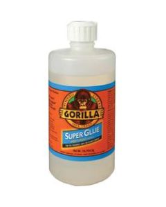 Gorilla Glue Super Glue, 16 Oz, Translucent