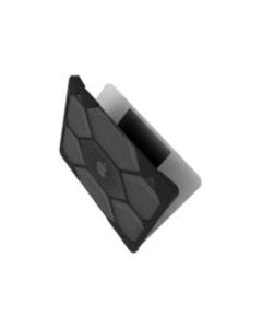 iBenzer Hexpact - Notebook top and rear cover - 13in - black - for Apple MacBook Air 13.3in (Late 2010, Mid 2011, Mid 2012, Mid 2013, Early 2014, Early 2015, Mid 2017)
