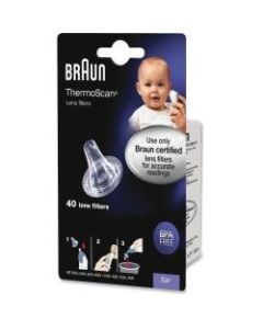 Braun Ear Thermometer Lens Filters, Box Of 40