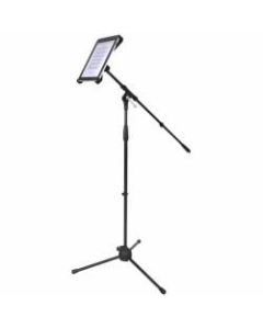 PylePro Multimedia Microphone Stand With Adapter for iPad 2 (Adjustable for Compatibility w/iPad 1) - 6.5in Height x 4in Width