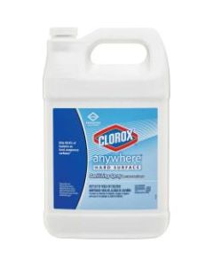 Clorox Commercial Solutions Anywhere Hard Surface Sanitizing Spray - Liquid - 128 fl oz (4 quart) - 72 / Bundle - Translucent