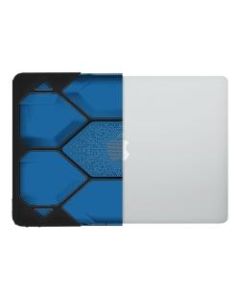 iBenzer Hexpact - Notebook top and rear cover - 13in - transparent blue - for Apple MacBook Air 13.3in (Late 2010, Mid 2011, Mid 2012, Mid 2013, Early 2014, Early 2015, Mid 2017)