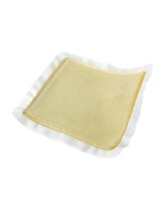 Medline Derma-Gel Hydrogel Dressings, 4in x 4in, Yellow, Box Of 25, Case Of 4 Boxes