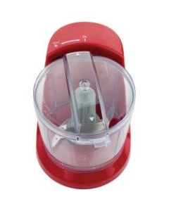 Brentwood MC-109R 1.5 Cup Mini Food Chopper, Red - 1.5 Cup (Capacity) - 100 W - Red