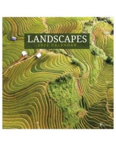 TF Publishing Scenic Wall Calendar, 12in x 12in, Landscapes, January To December 2022