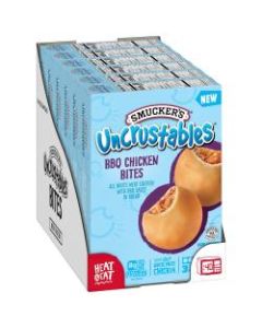 Smuckers Uncrustables BBQ Chicken Bites, 2 Oz, 3 Bites Per Box, Case Of 6 Boxes