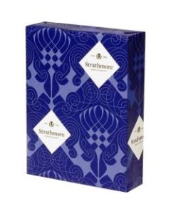 Mohawk Strathmore Wove Paper, Letter Size (8 1/2in x 11in), 24 Lb, Ultra White, Ream Of 500 Sheets