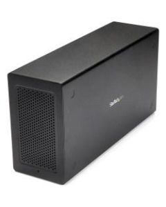 StarTech.com Thunderbolt 3 PCIe Expansion Chassis with DisplayPort - PCIe x16 - Thunderbolt 3 PCIe Enclosure - Thunderbolt 3 PCIe Box - Add an external PCI Express 3.0 x16 slot and a 4K DisplayPort connection to your Thunderbolt 3 MacBook or laptop