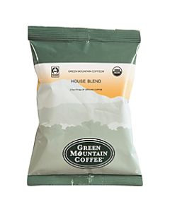 Green Mountain Coffee Single-Serve Coffee Packets, Organic House Blend, Carton Of 50