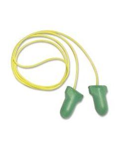 Sperian Low Pressure Foam Ear Plugs, Green/Yellow, Box Of 100
