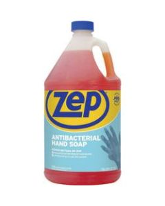 Zep Commercial Antimicrobial Hand Soap, 1 Gallon, Fresh Clean Scent, Case Of 4 Gallons