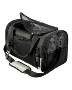 Overland Dog Gear Pet Carrier Plus For Small Dogs, Black