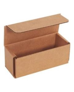 Office Depot Brand Corrugated Mailers, 2inH x 2inW x 5inD, Kraft, Pack Of 50 Mailers