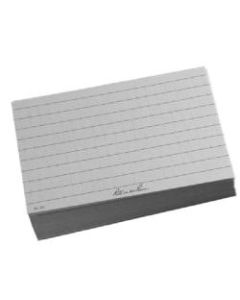 Rite In The Rain All Weather Index Cards, 3in x 5in, Gray, Pack Of 5