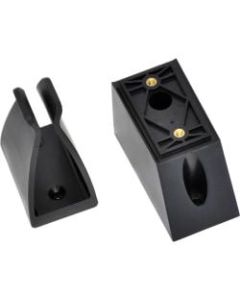 Ergotron 97-566 Handheld Scanner Holder - 1.8in x 3.5in x - Plastic - Black